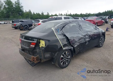 2013 Honda Civic Ex-L z USA, uszkodzony, nr VIN 19XFB2F94DE279813